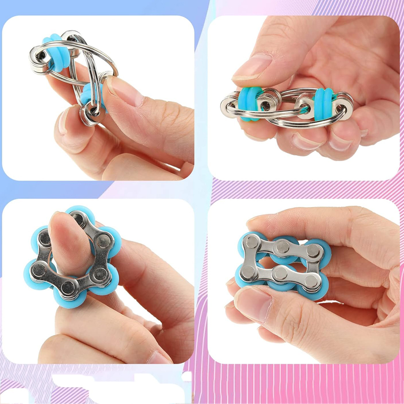Fidget Toys Set Includes 2PCS  - Roller Chain recension och pris