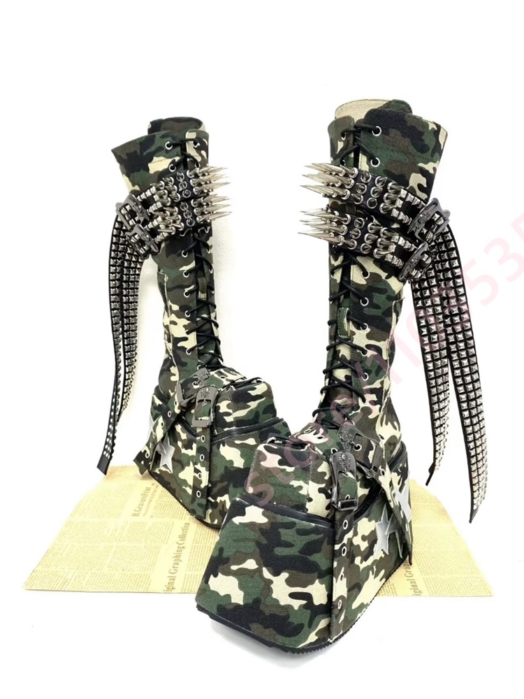 2026 Leopard Knee High Platfor - Motorcycle Chain recension och pris