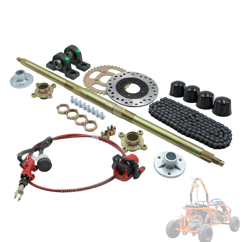 Go Kart 740mm Rear Axle Comple - 428 Chain recension och pris