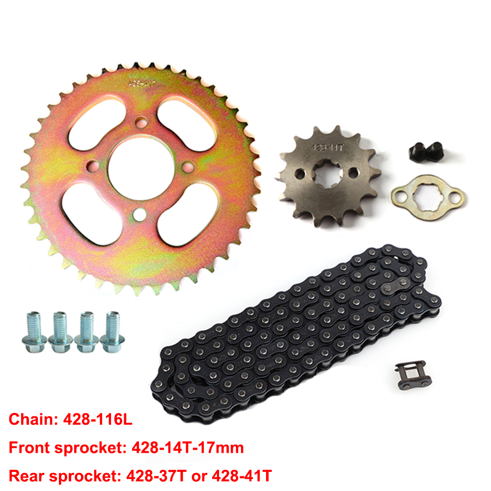 ATV 428 Front Rear Sprocket 11 - 428 Chain recension och pris