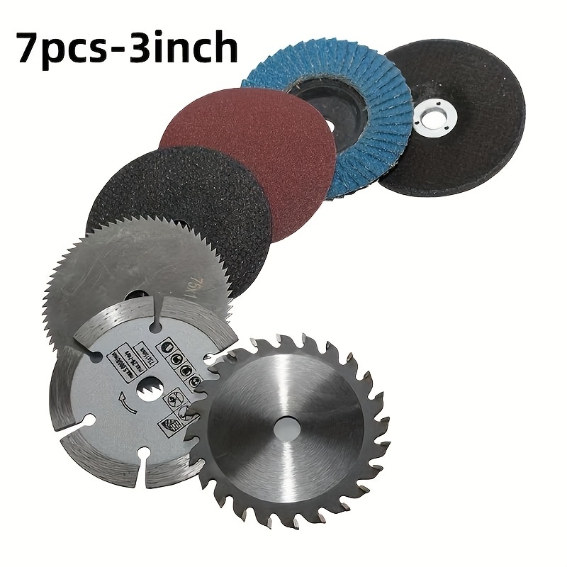 7Pcs Procut3-Inch Circular Saw - Steel Chain recension och pris