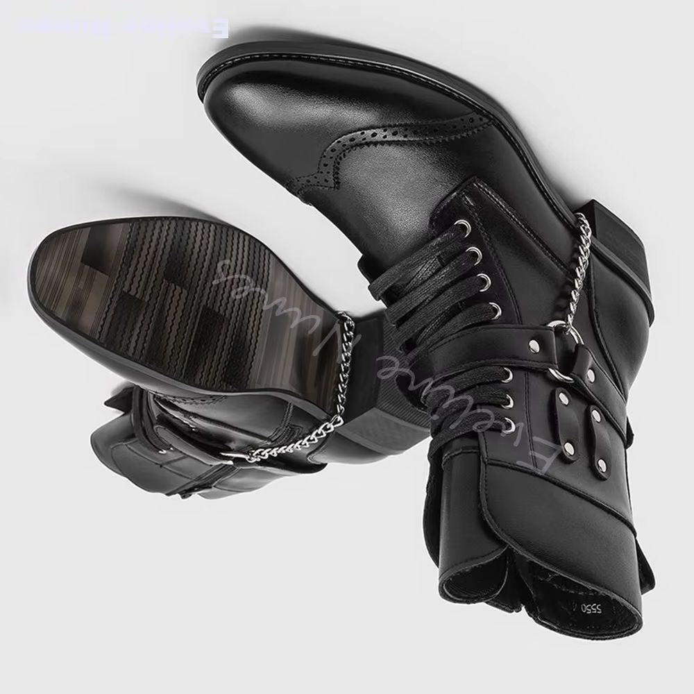 Punk Metal Chain Rivet Combat  - Motorcycle Chain recension och pris
