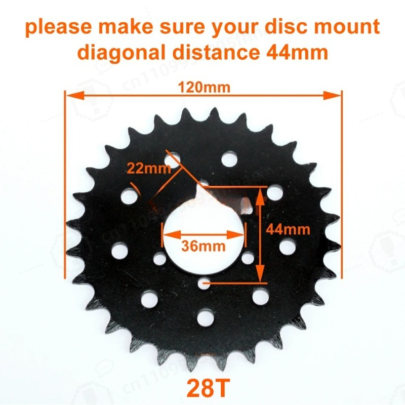 DIY 250W 350W Cheap Solution S - Sprocket recension och pris
